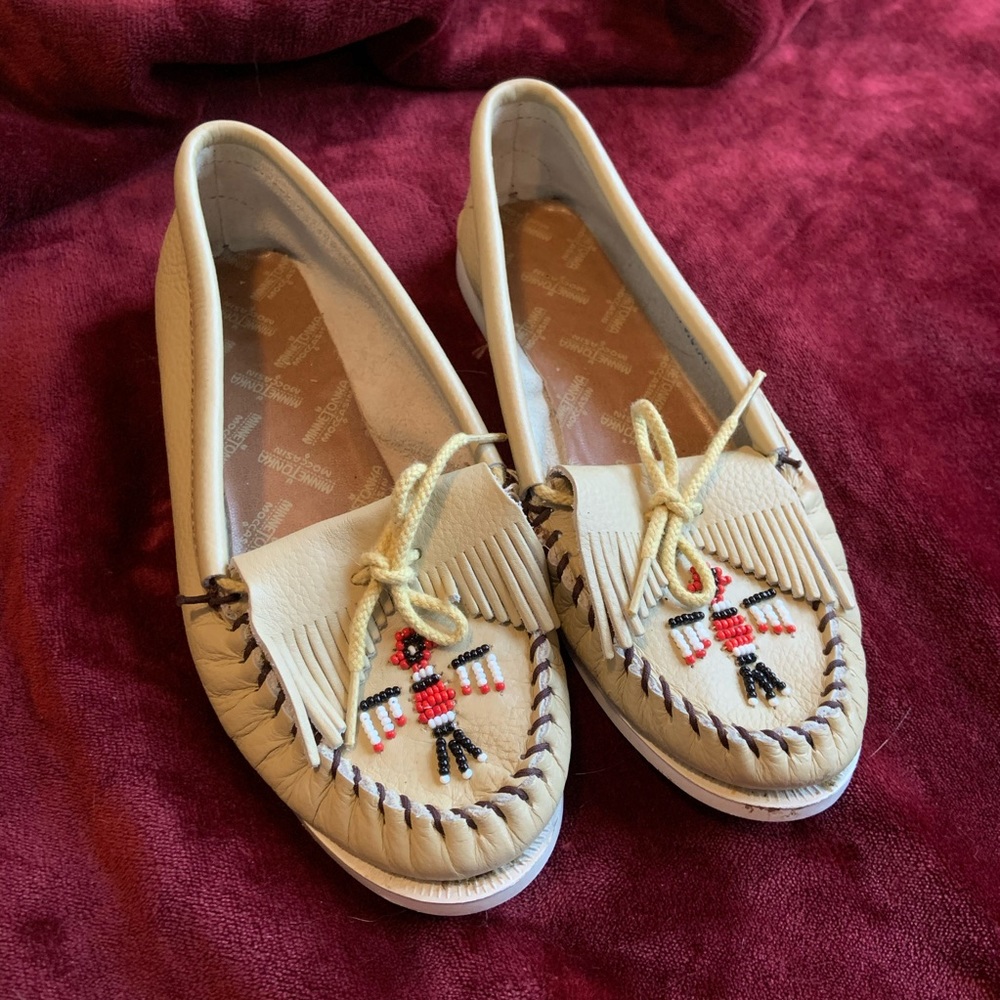 VTG Minnetonka Moccasin Shoes — Thunderbirds